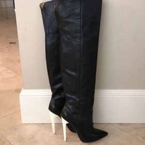 L.A.M.B over the knee boots